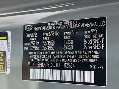 2026 Hyundai Santa Fe Hybrid Limited