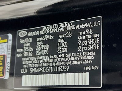 2026 Hyundai Santa Fe Hybrid Limited