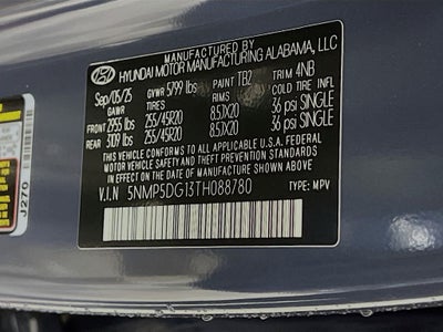 2026 Hyundai Santa Fe Hybrid Calligraphy