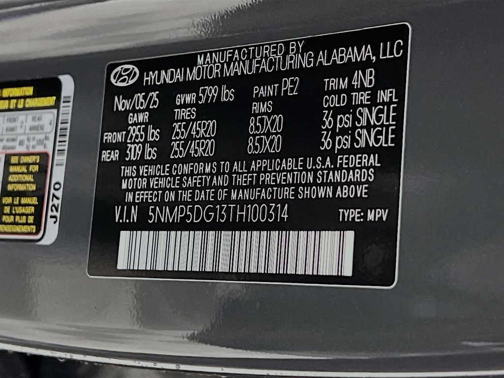 2026 Hyundai Santa Fe Hybrid Calligraphy