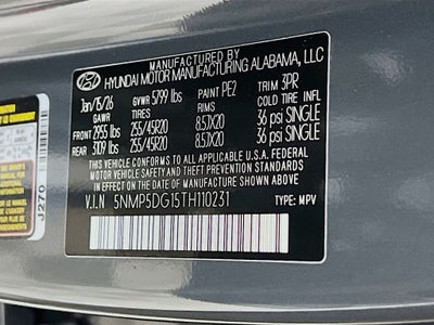 2026 Hyundai Santa Fe Hybrid Calligraphy