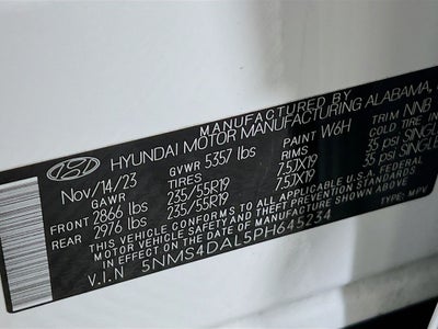 2023 Hyundai Santa Fe Limited