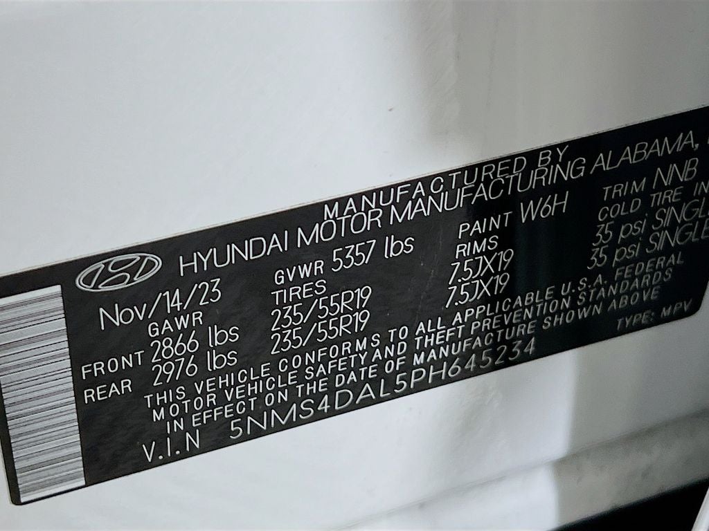 2023 Hyundai Santa Fe Limited