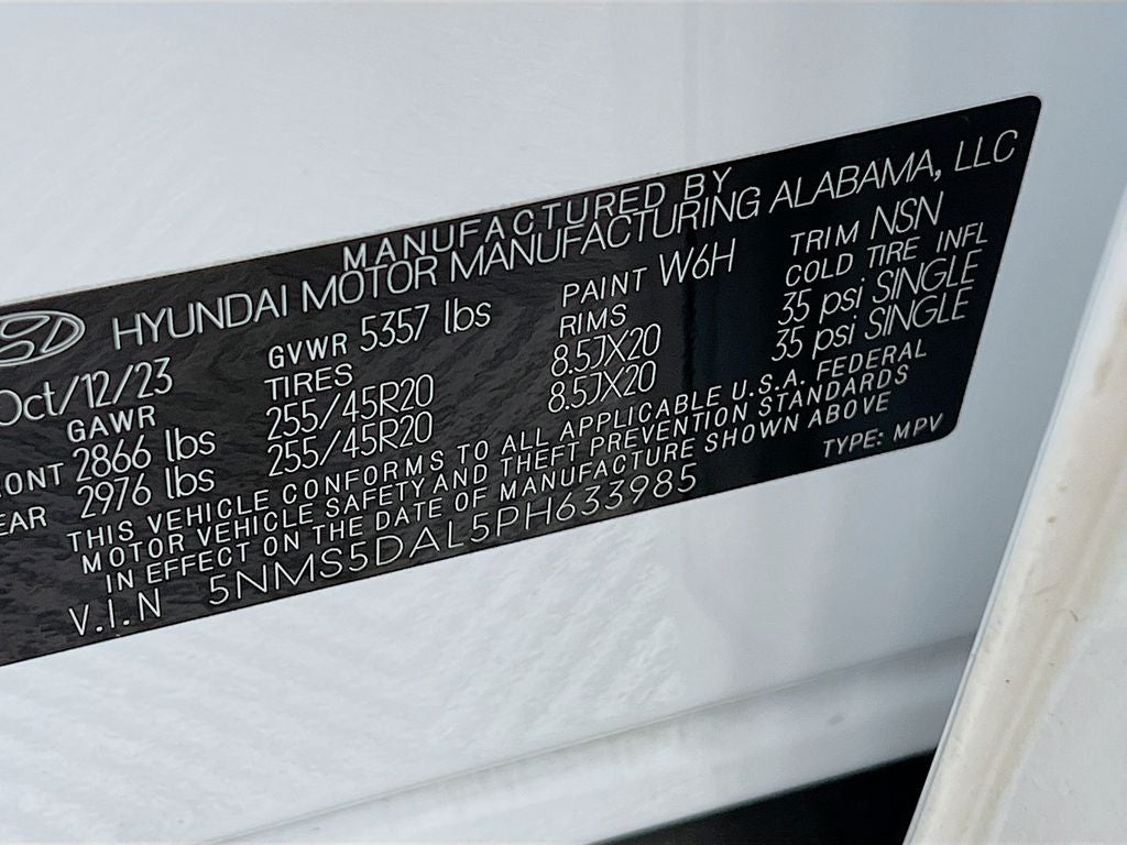 2023 Hyundai Santa Fe Calligraphy