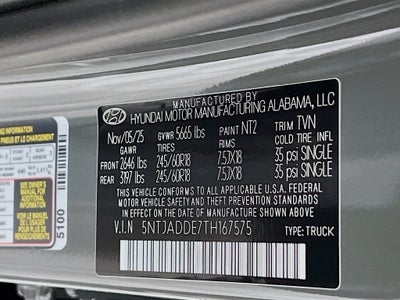 2026 Hyundai Santa Cruz SE