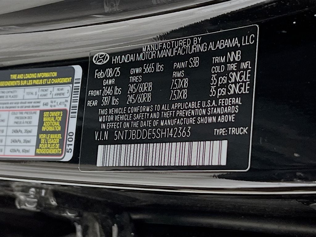 2025 Hyundai Santa Cruz SEL