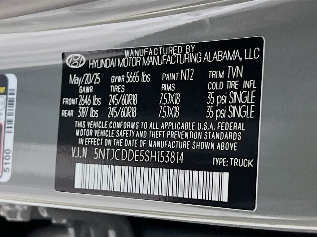 2025 Hyundai Santa Cruz SEL