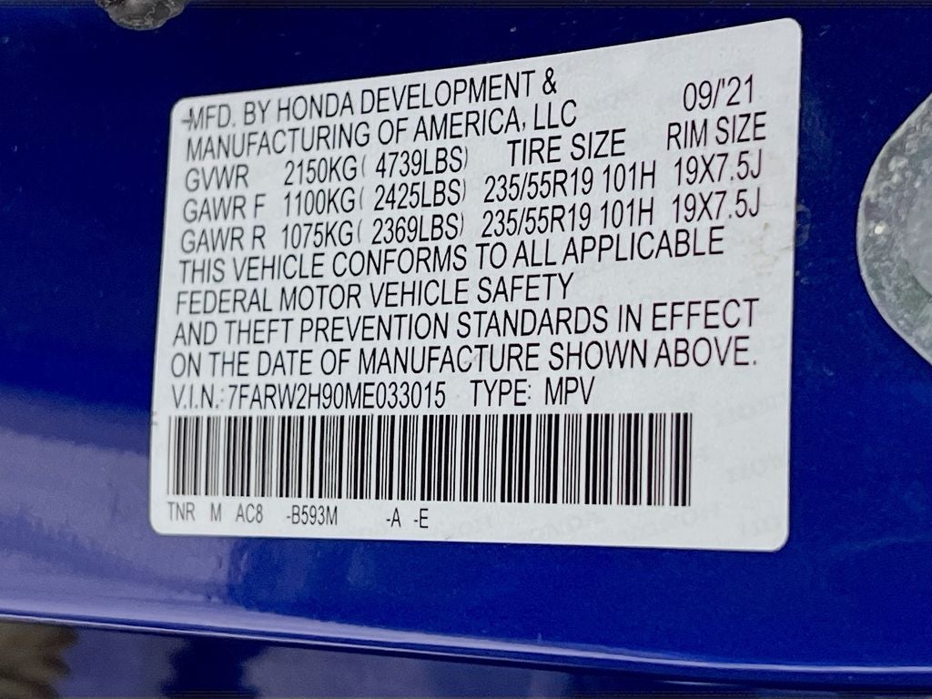 2021 Honda CR-V Touring