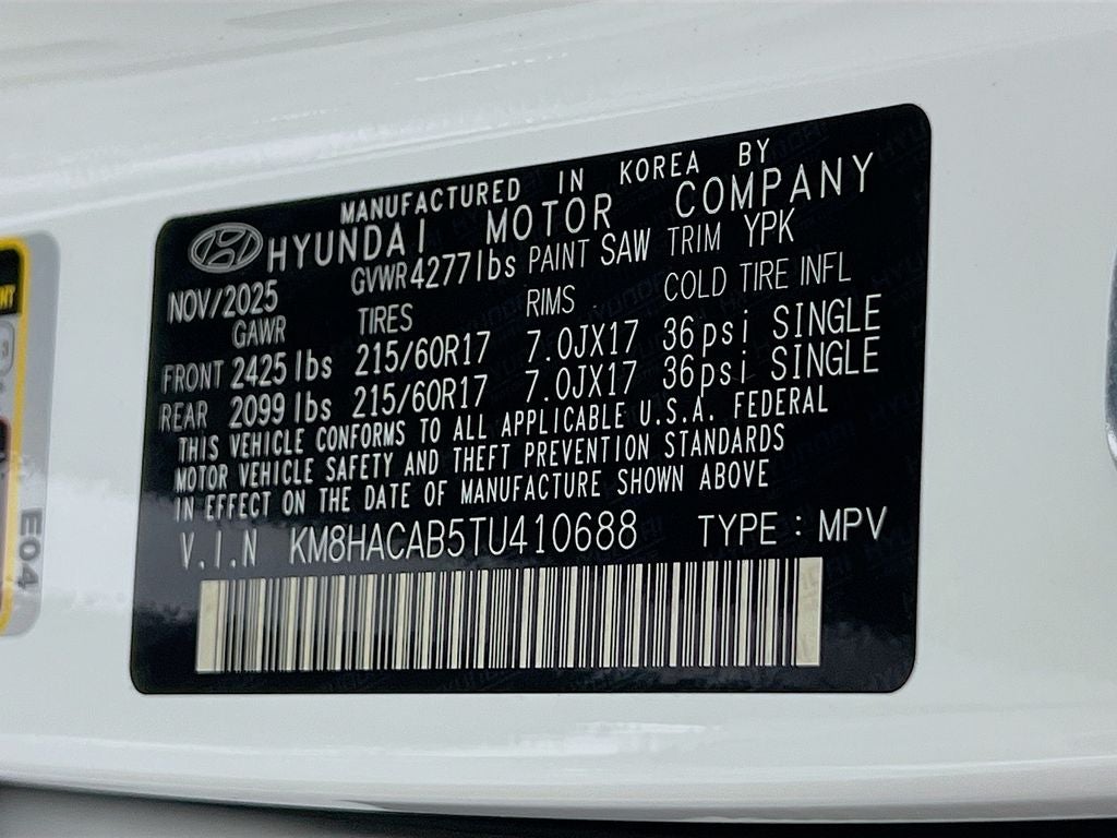 2026 Hyundai Kona SE