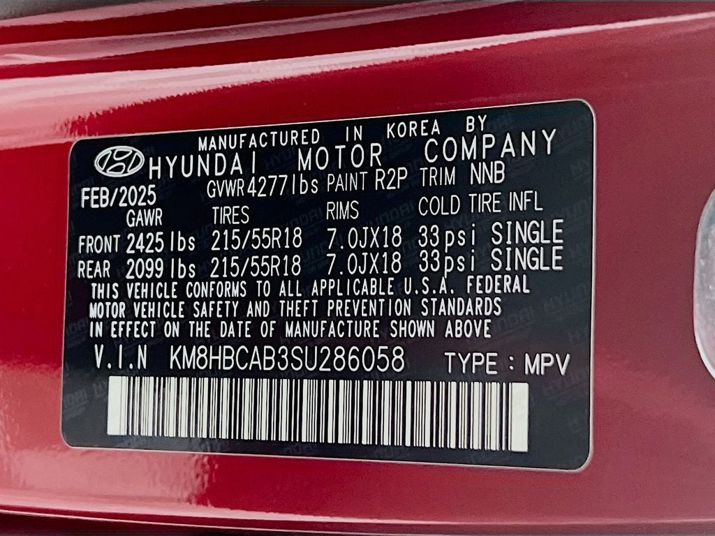 2025 Hyundai Kona SEL