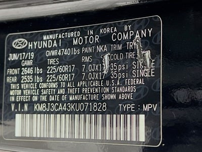 2019 Hyundai Tucson Value