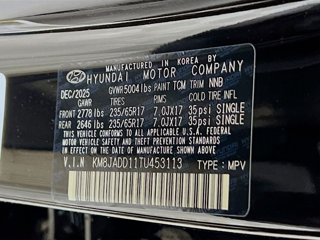 2026 Hyundai Tucson Hybrid Blue SE