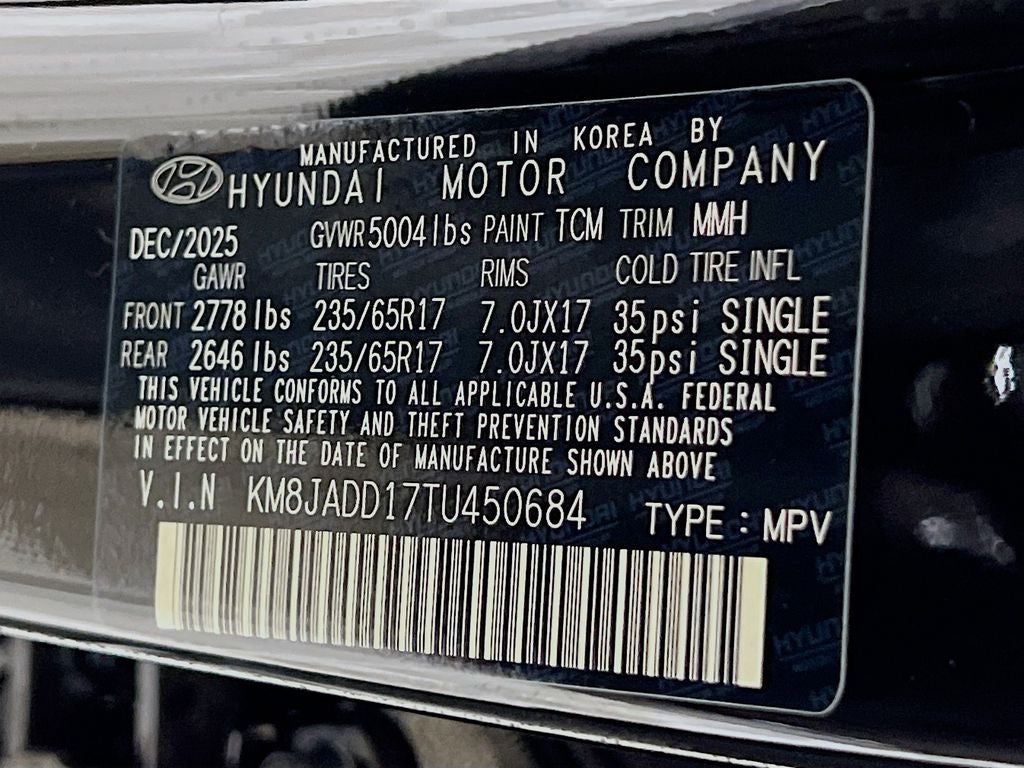 2026 Hyundai Tucson Hybrid Blue SE