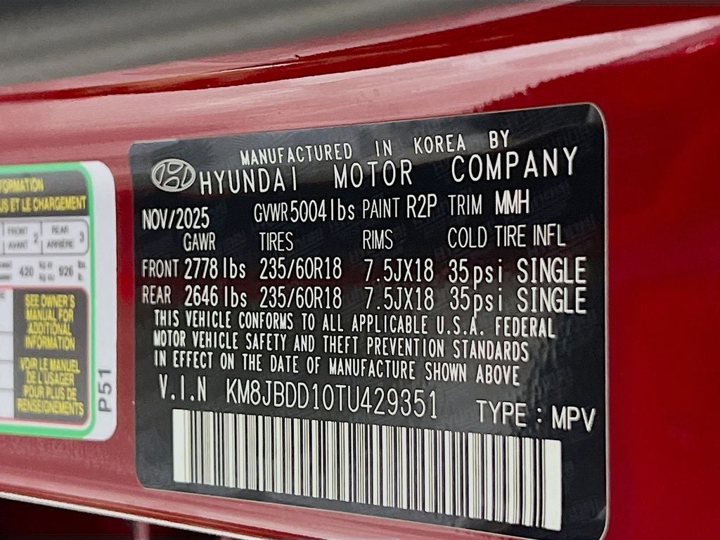 2026 Hyundai Tucson Hybrid SEL