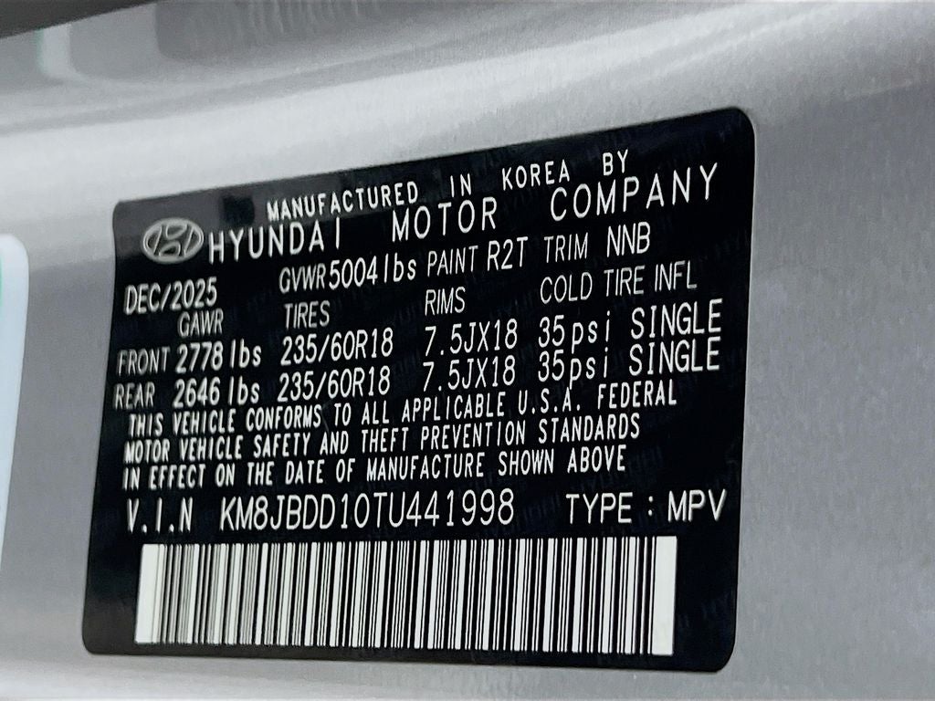 2026 Hyundai Tucson Hybrid SEL