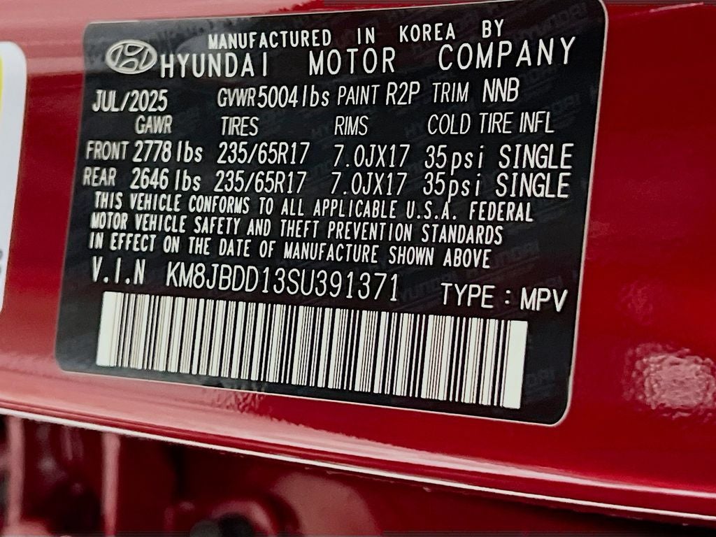 2025 Hyundai Tucson Hybrid Blue