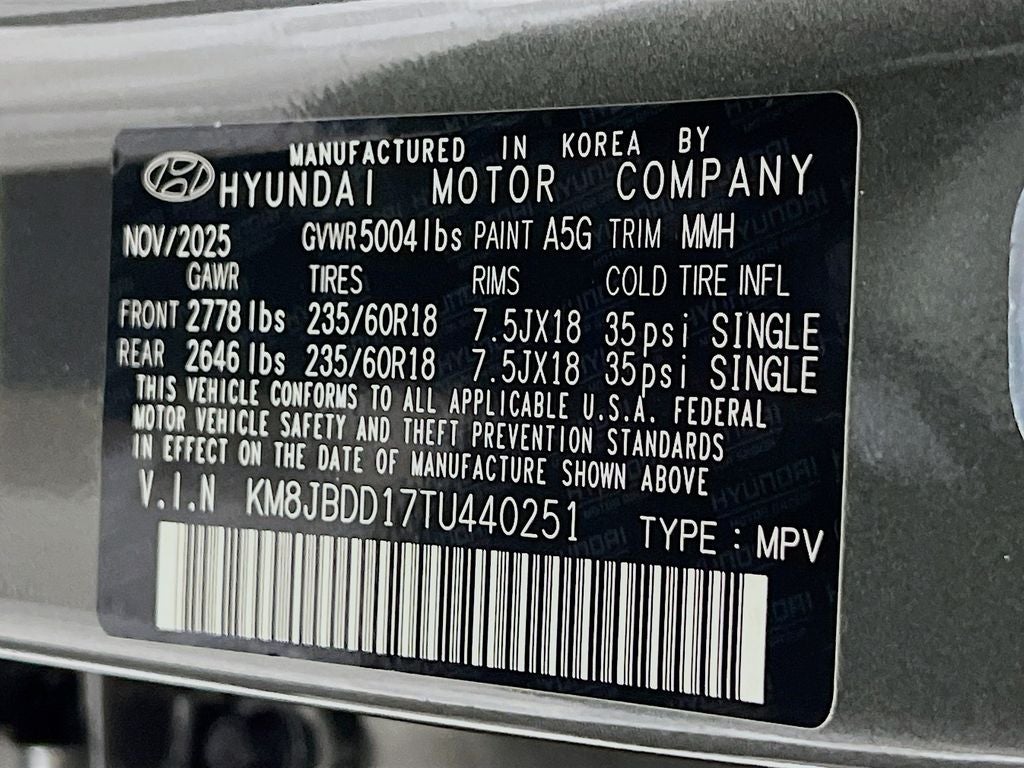 2026 Hyundai Tucson Hybrid SEL