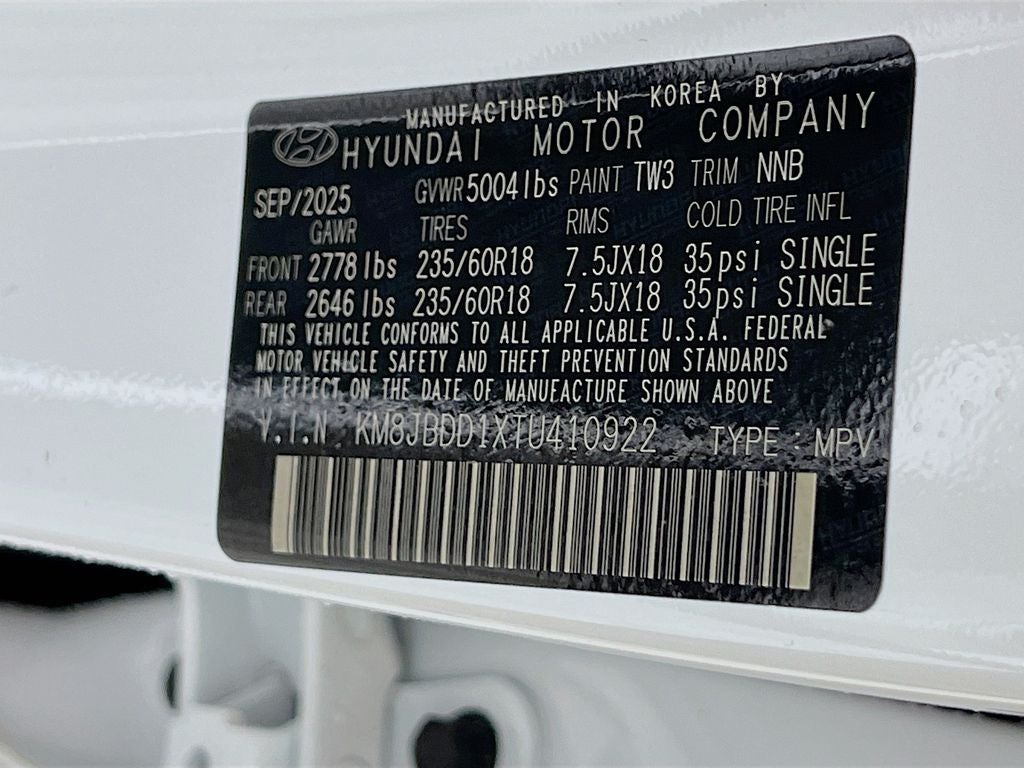 2026 Hyundai Tucson Hybrid SEL