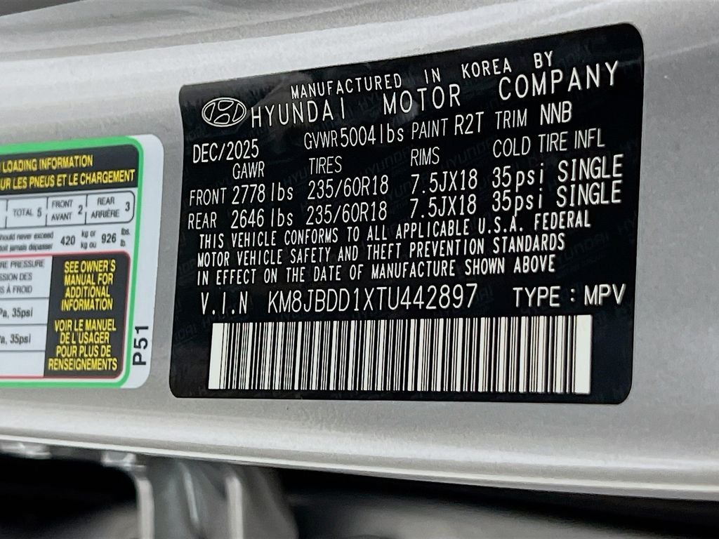 2026 Hyundai Tucson Hybrid SEL