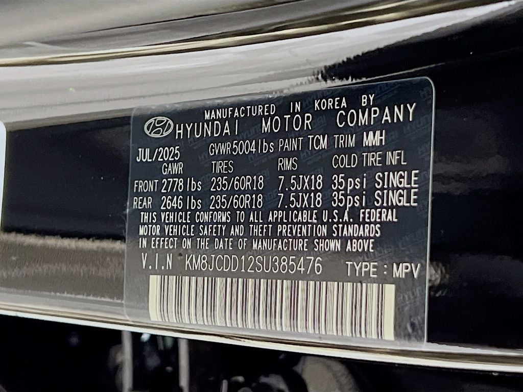 2025 Hyundai Tucson Hybrid SEL Convenience