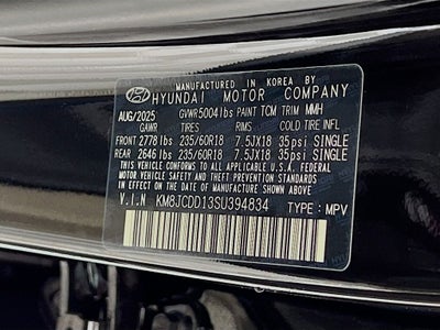 2025 Hyundai Tucson Hybrid SEL Convenience