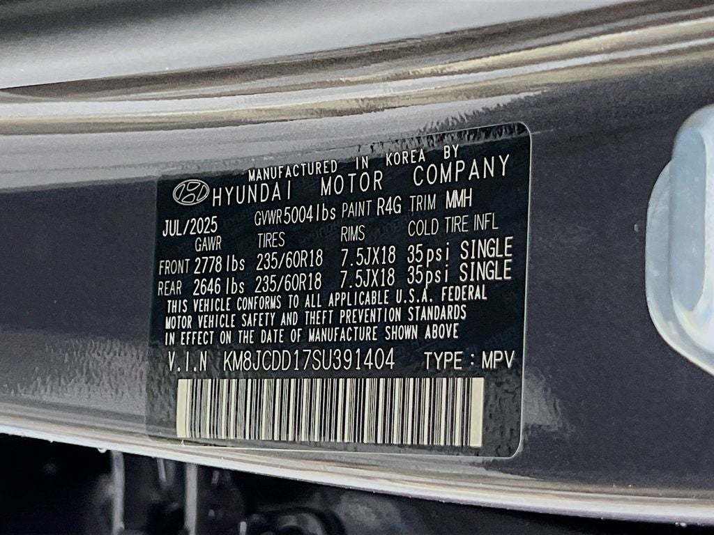 2025 Hyundai Tucson Hybrid SEL Convenience