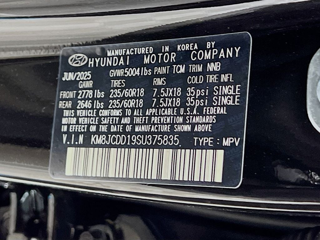 2025 Hyundai Tucson Hybrid SEL Convenience