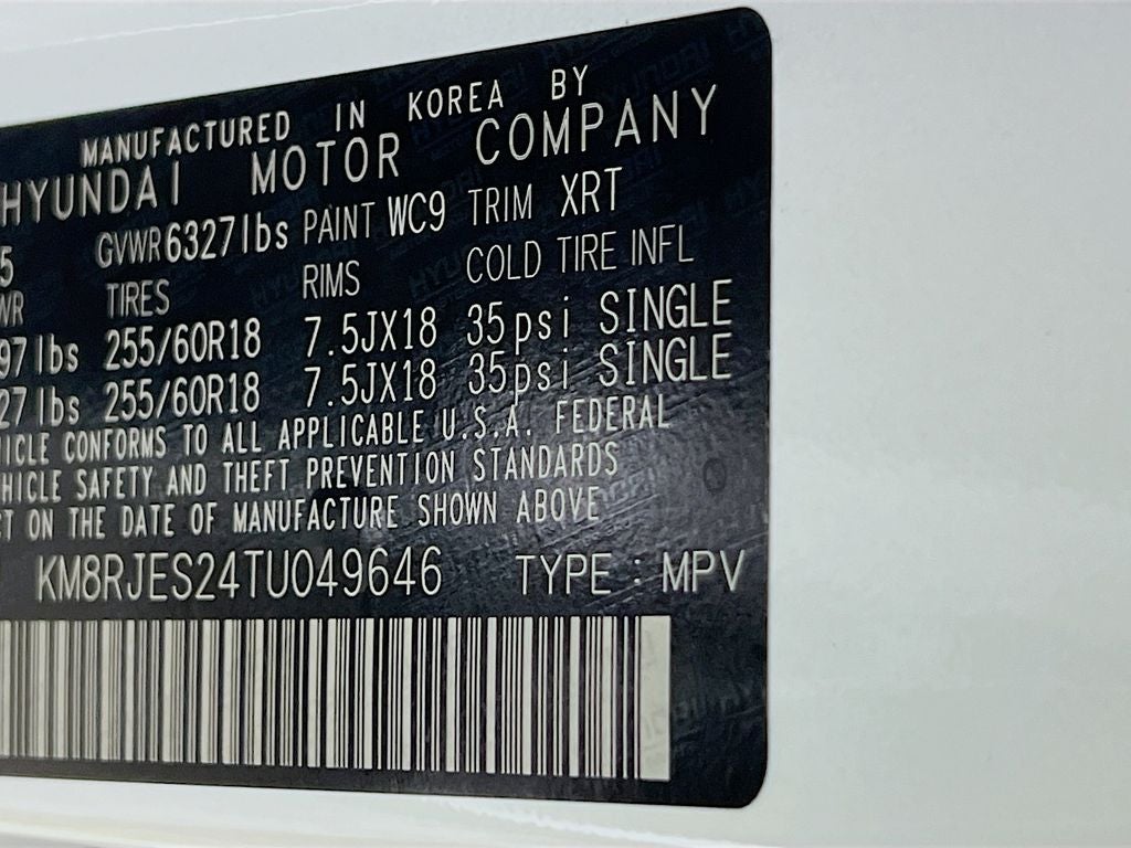 2026 Hyundai Palisade XRT Pro