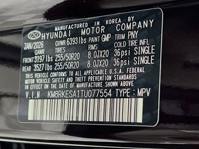 2026 Hyundai Palisade Hybrid Limited