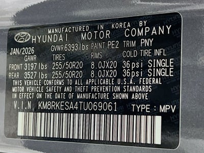 2026 Hyundai Palisade Hybrid Limited