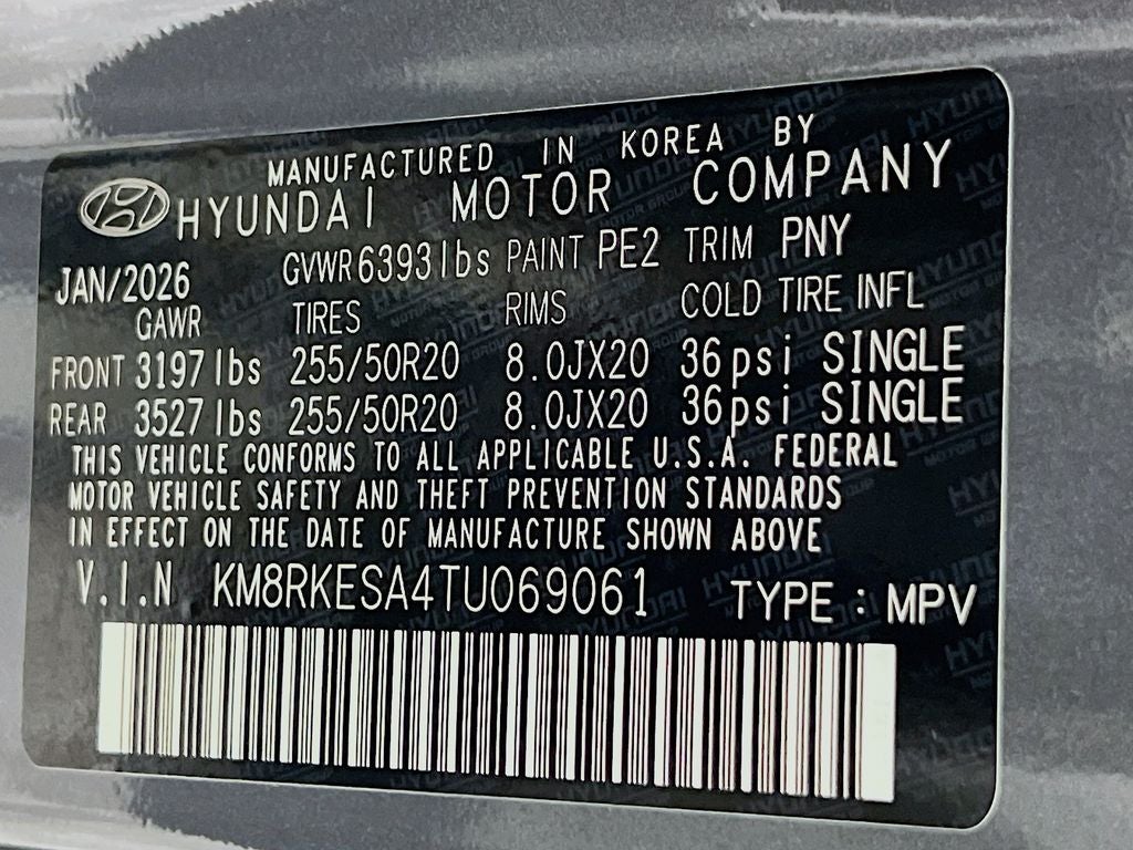 2026 Hyundai Palisade Hybrid Limited