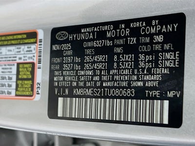 2026 Hyundai Palisade Calligraphy