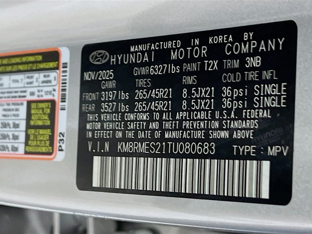 2026 Hyundai Palisade Calligraphy