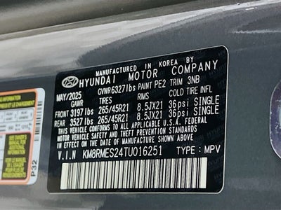 2026 Hyundai Palisade Calligraphy