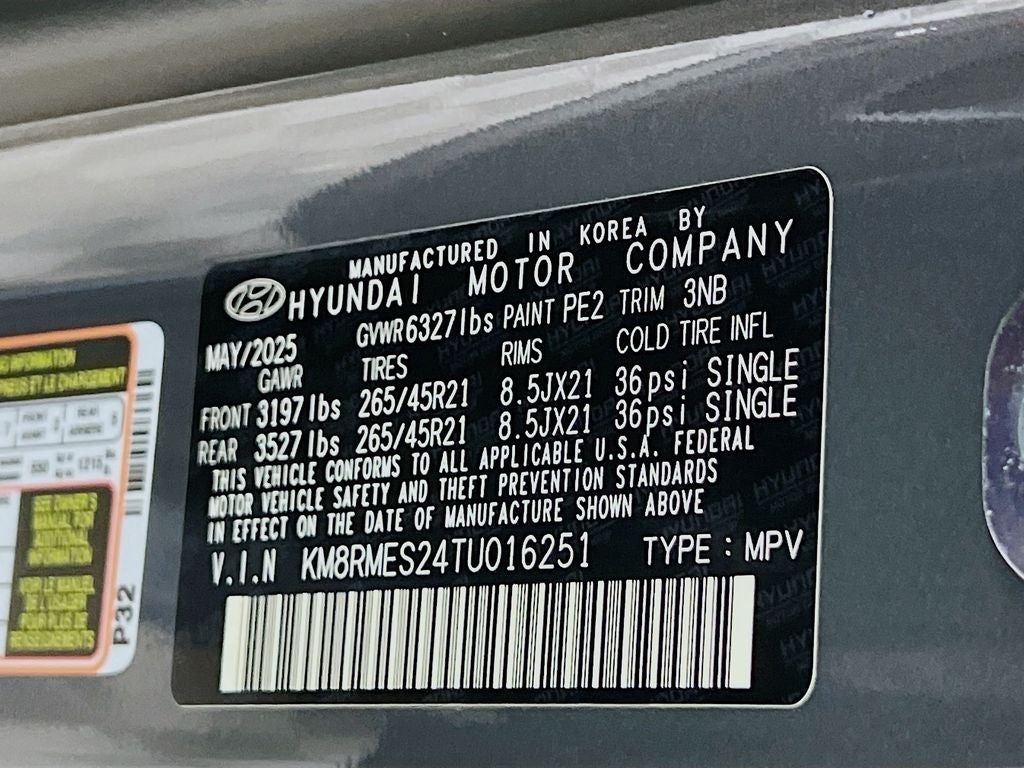 2026 Hyundai Palisade Calligraphy