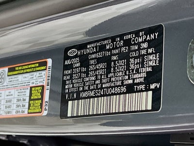 2026 Hyundai Palisade Calligraphy