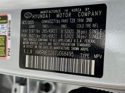 2026 Hyundai Palisade Calligraphy