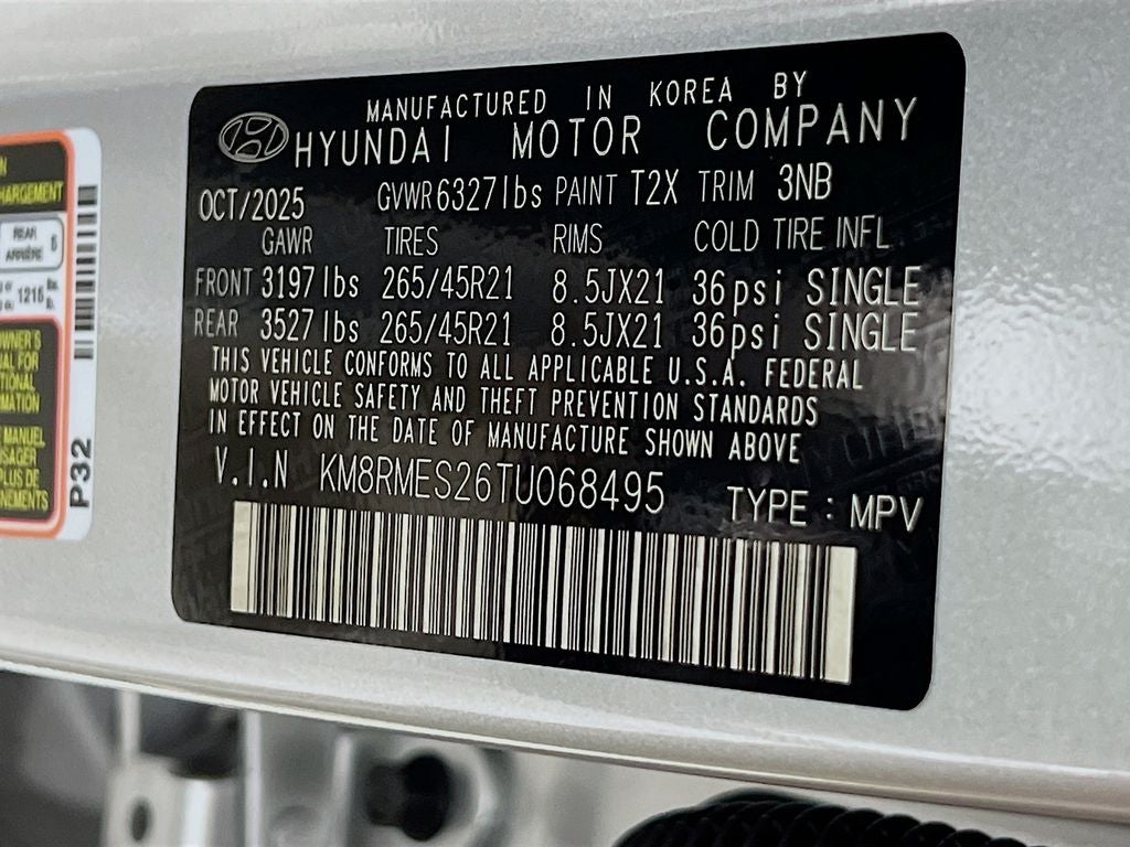 2026 Hyundai Palisade Calligraphy