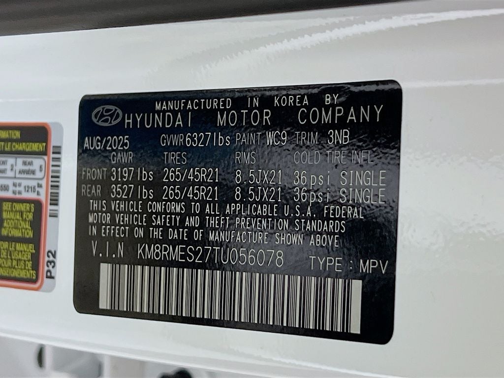 2026 Hyundai Palisade Calligraphy