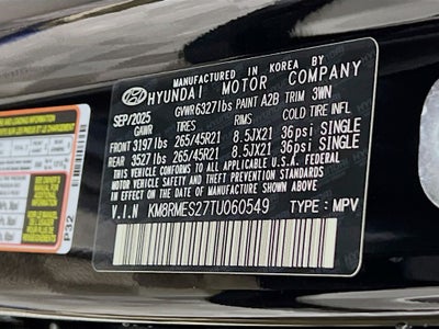 2026 Hyundai Palisade Calligraphy