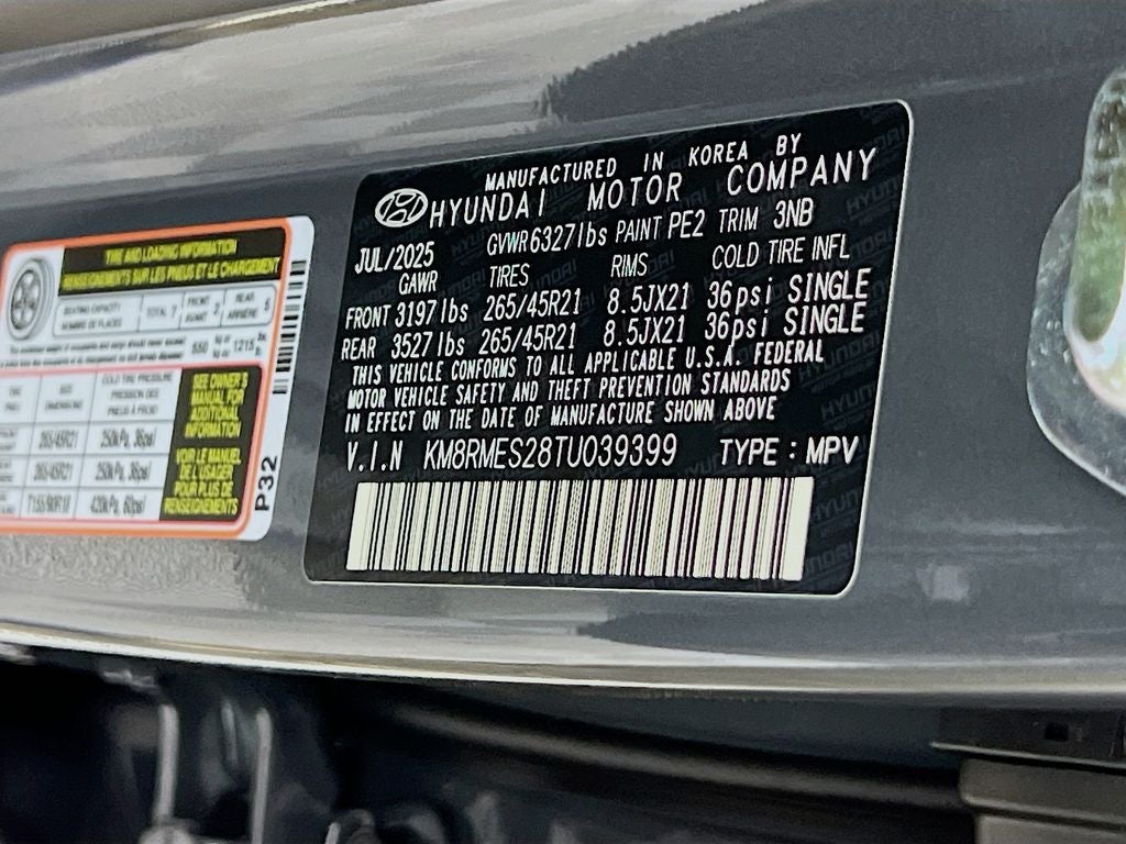 2026 Hyundai Palisade Calligraphy