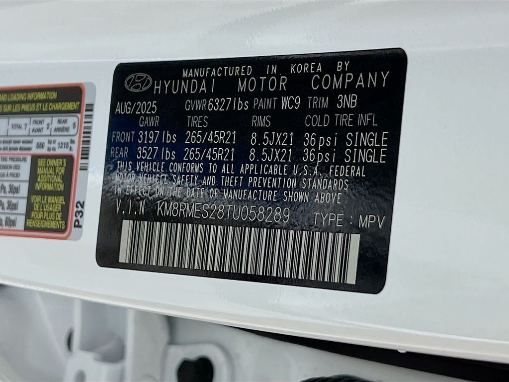 2026 Hyundai Palisade Calligraphy