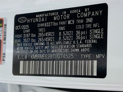 2026 Hyundai Palisade Calligraphy