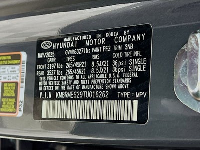 2026 Hyundai Palisade Calligraphy