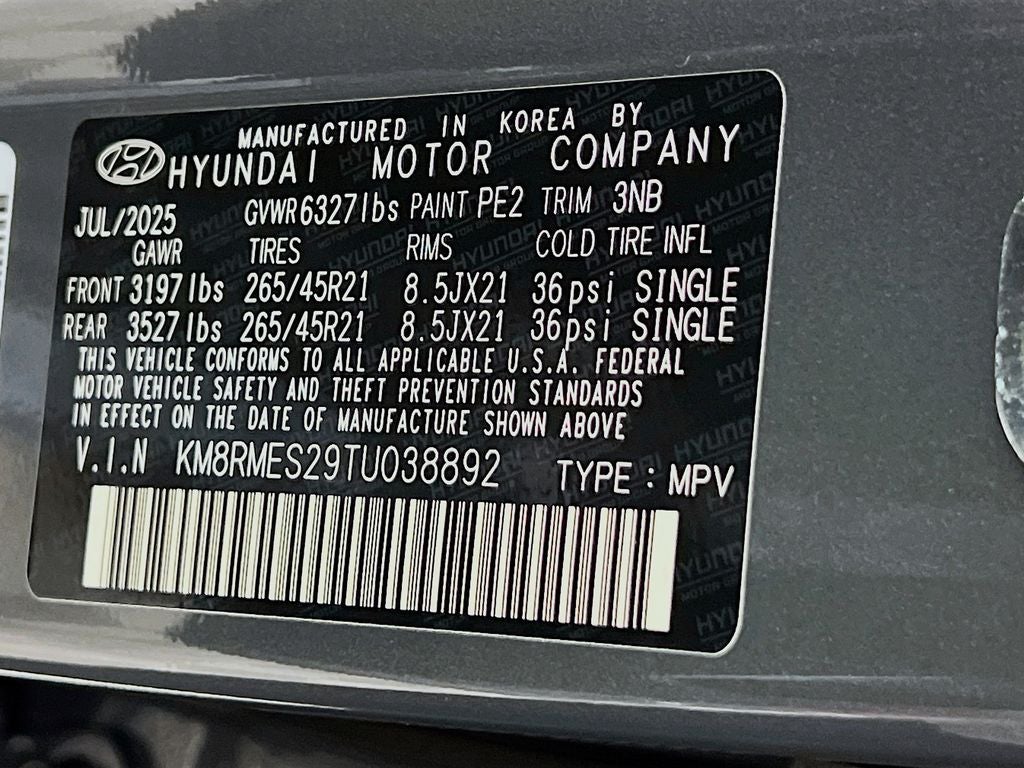 2026 Hyundai Palisade Calligraphy