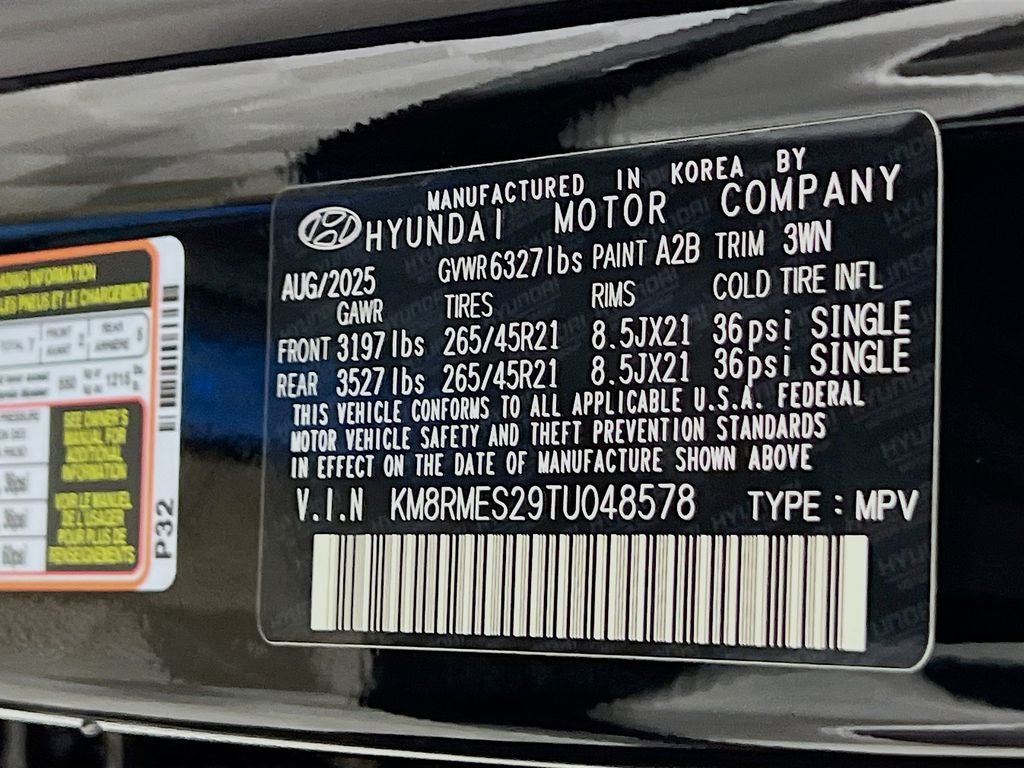 2026 Hyundai Palisade Calligraphy