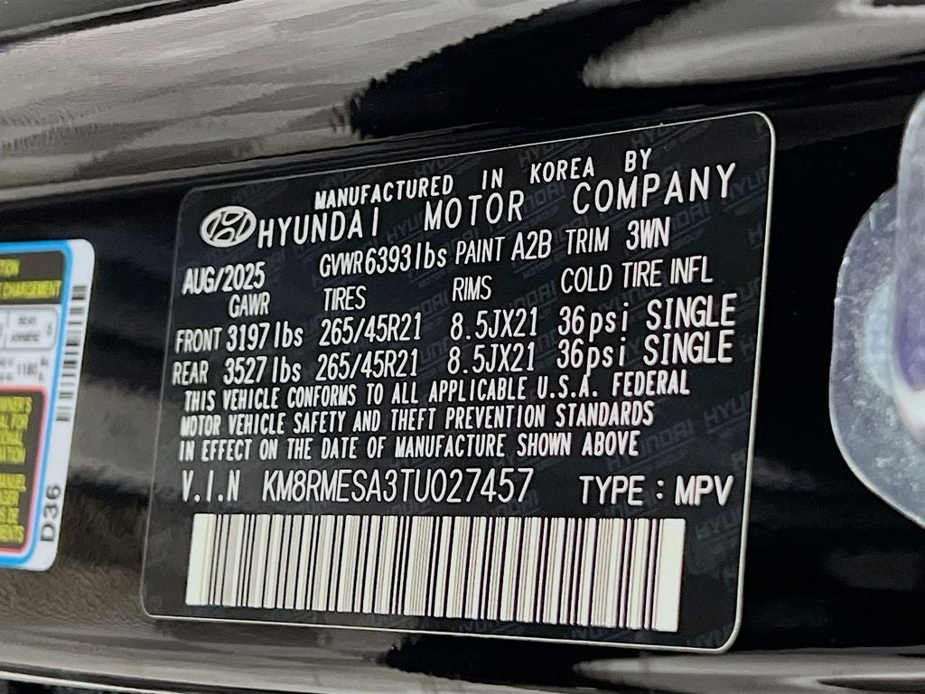 2026 Hyundai Palisade Hybrid Calligraphy