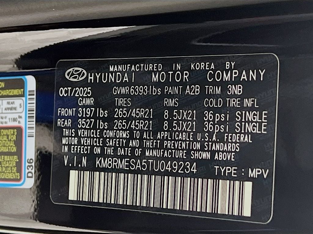 2026 Hyundai Palisade Hybrid Calligraphy