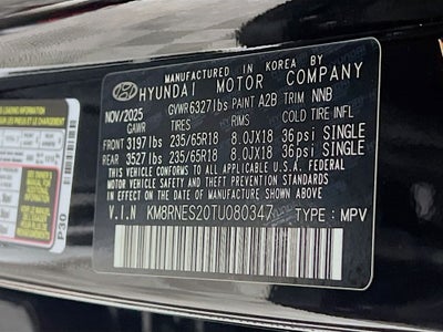 2026 Hyundai Palisade SEL Premium 7 Passenger