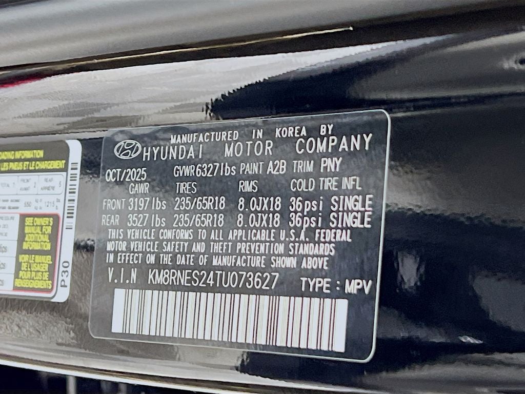 2026 Hyundai Palisade SEL Premium 7 Passenger